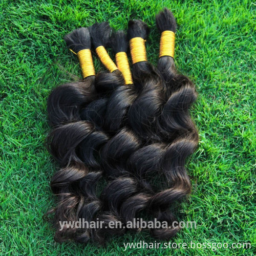 8A Grade Virgin Malaysia Human Hair Loose Wave Braiding Bulk Human Hair For Braiding Bulk Undyed Hair Paypal Accept